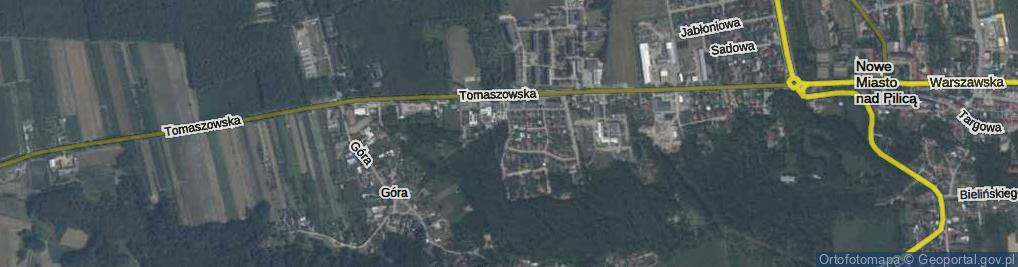 Zdjęcie satelitarne Leśna ul.